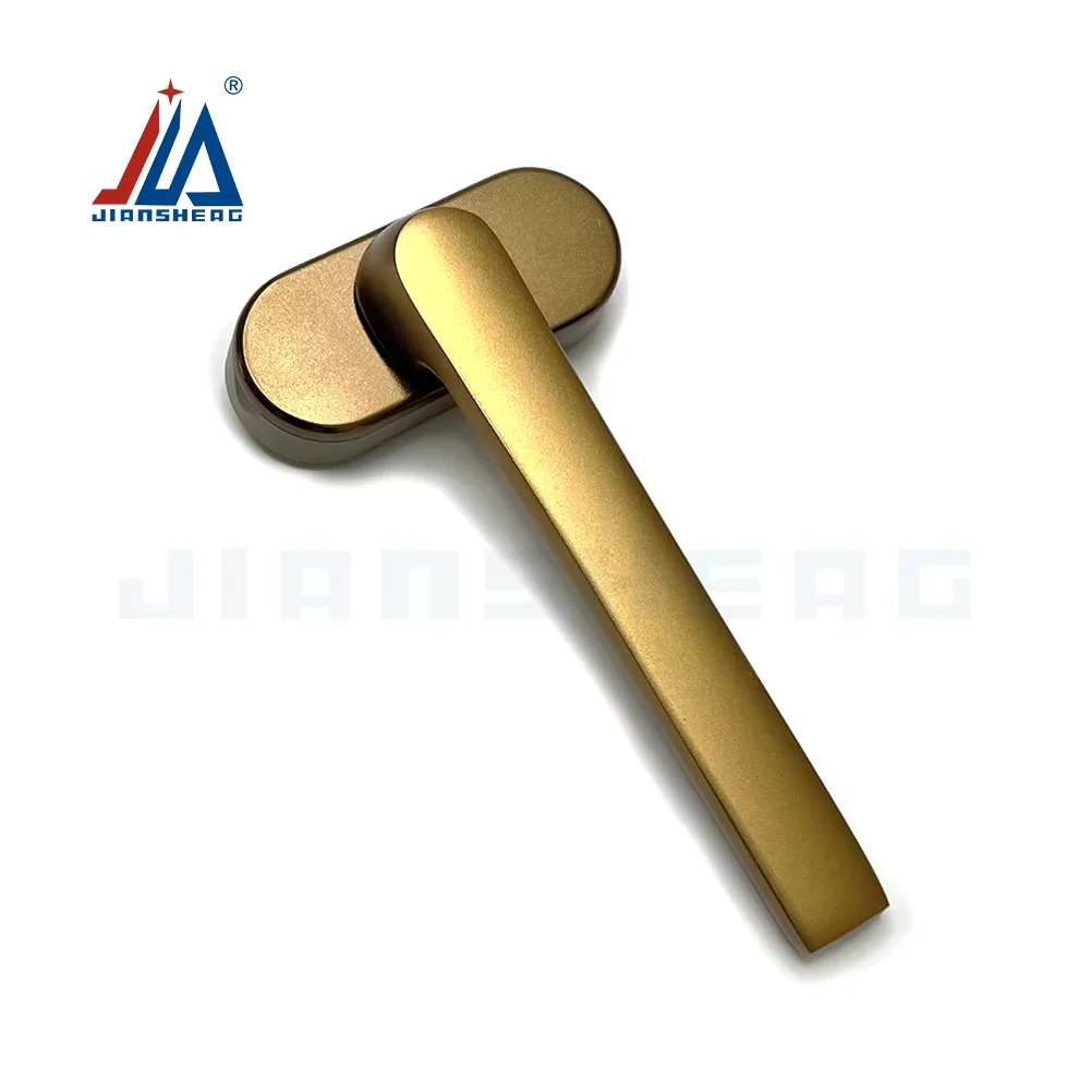 Manivela de ventana, manija de repuesto universal para ventanas de malla de seguridad, inclinación y giro, aleación de aluminio antioxidante