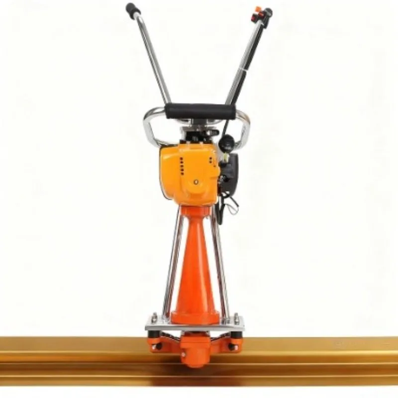cement pavement leveling machine, concrete vibrating ruler hand-held flat plate lifting and light collecting machine