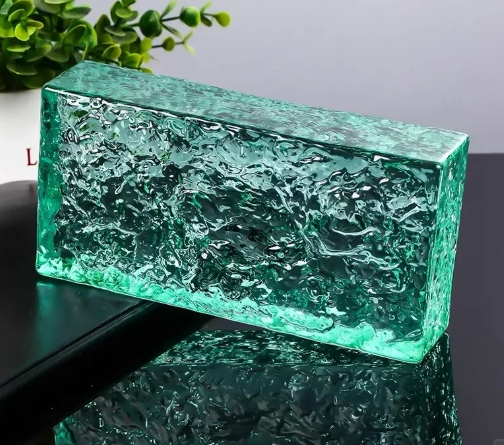 Ultra Clear Solid High Strength Modern Crystal Glass Brick Transparent Square Partition Bathroom Bedroom Internet - Famous - view 5