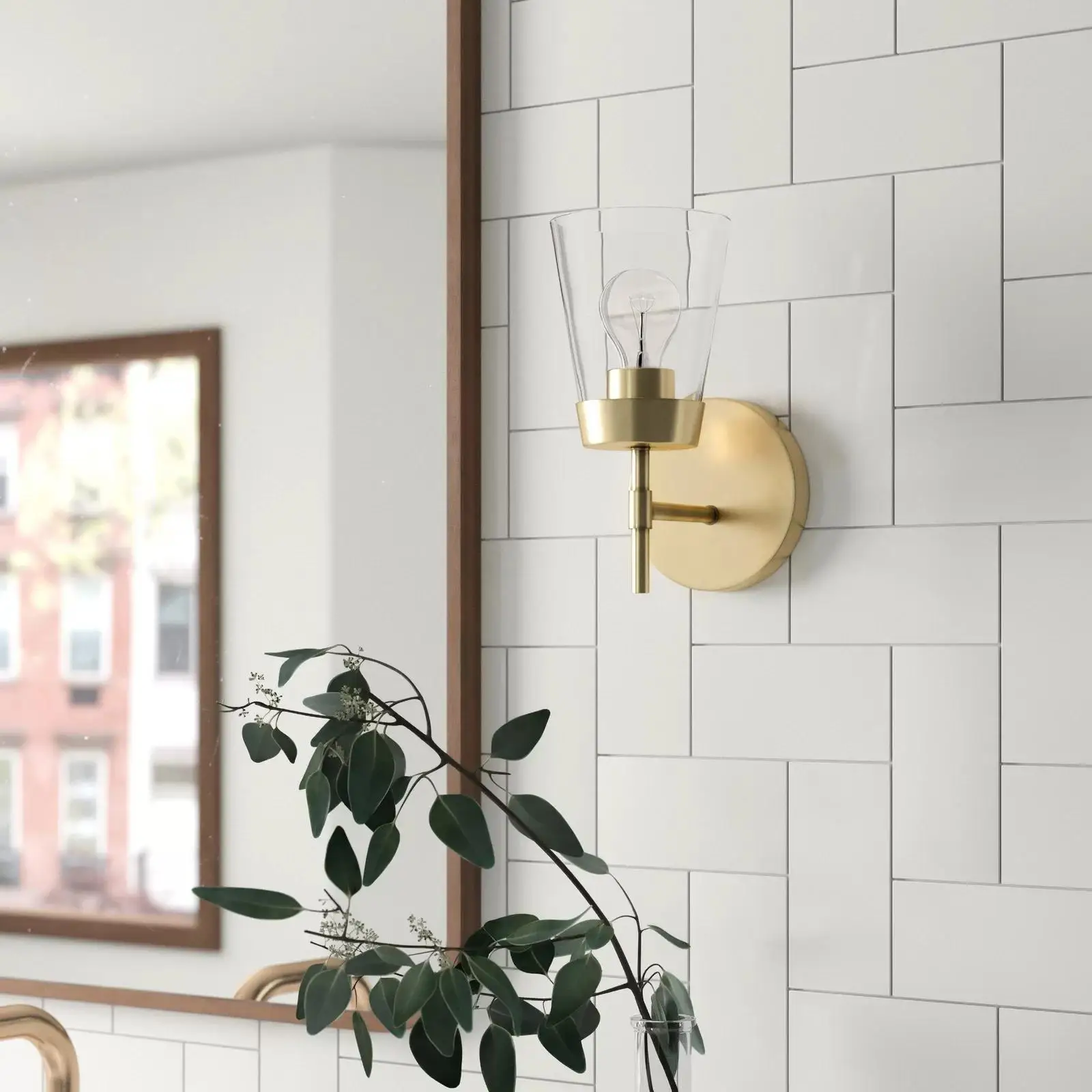 Badezimmer Wand leuchten Wohnkultur führte moderne Gold Wand leuchte Wand halterung Raum lampe oben unten Wand leuchten Kronleuchter Leuchten