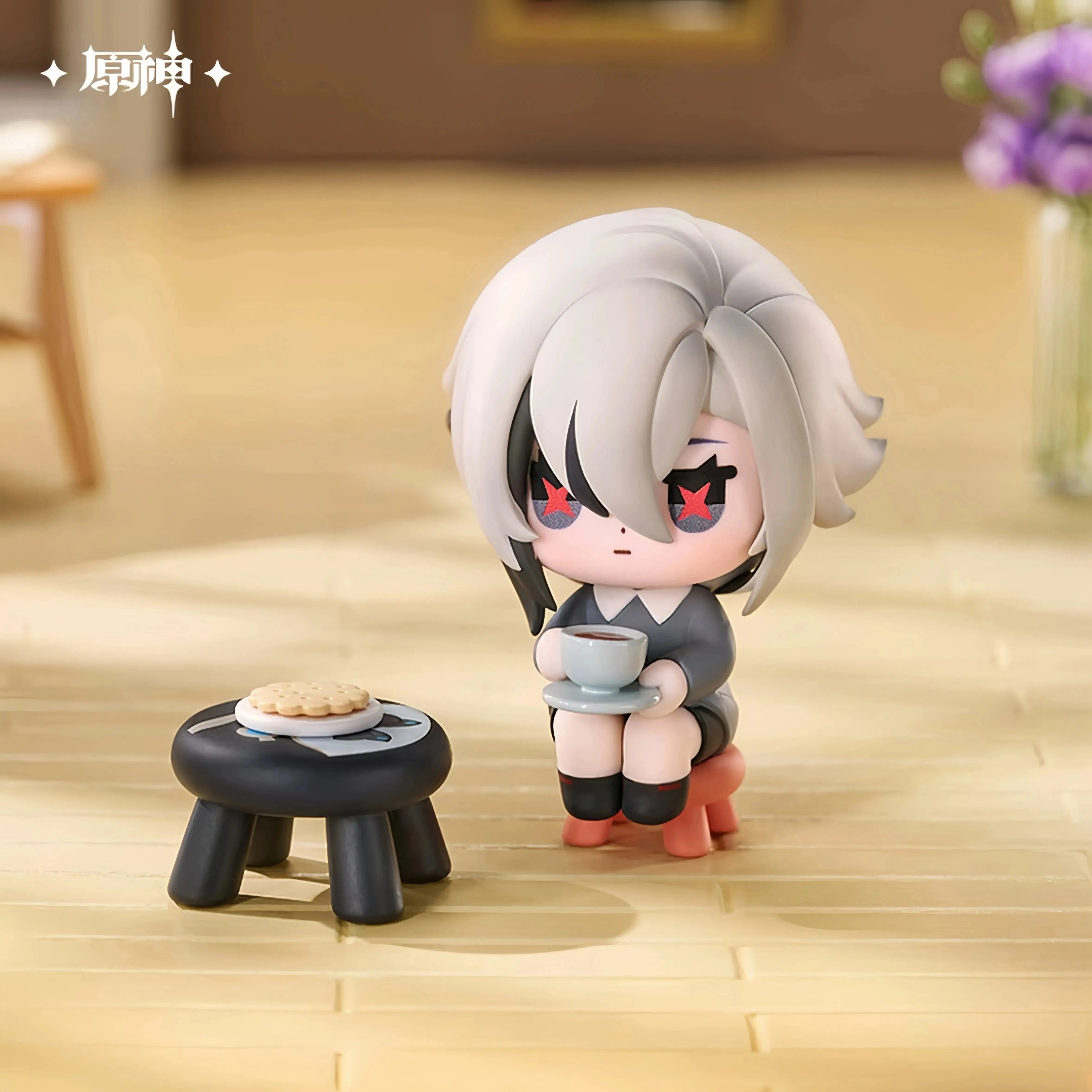 Genshin Impact Blind Box Chibi Figure Dreamy Wonderful Series Scaramouche Arlecchino Official Game Merch Ornament Gift For Fans view 4