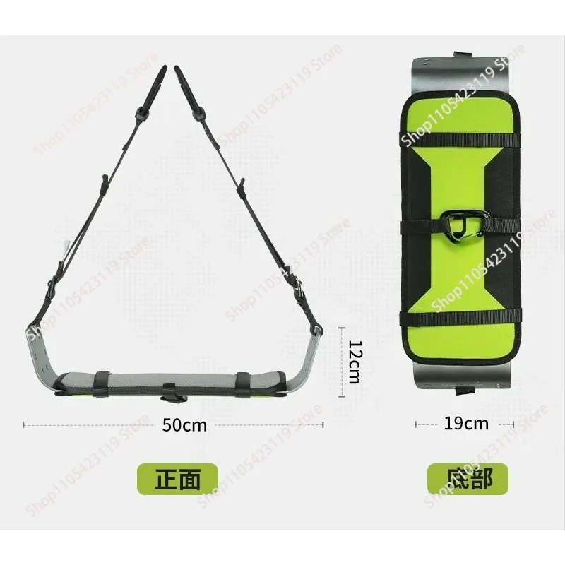 Multifunctional Aerial Work Seat Plate High-rise  Air Conditioner Installation Seat Belt Seat Plate -without accessories