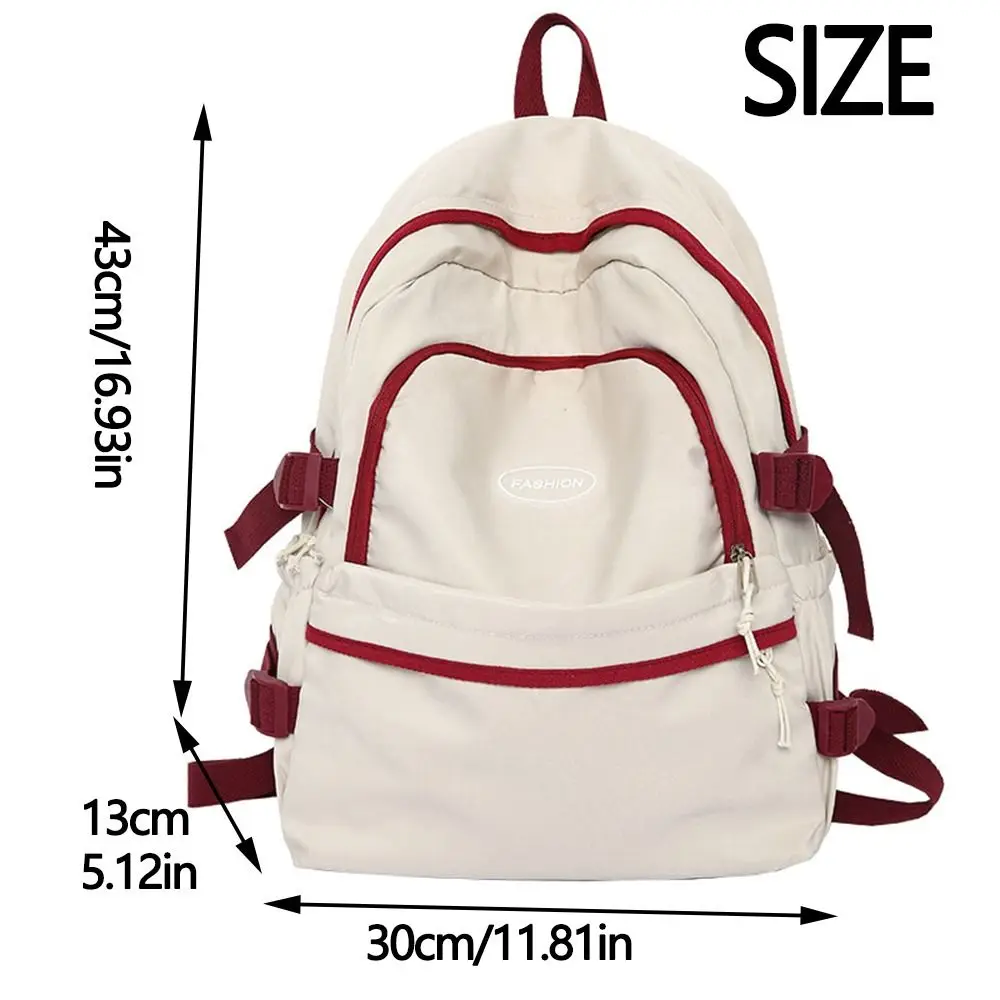 Gift Cute School Bag Waterproof Adjustable Straps Girls' Backpack Large Capacity Nylon College Backpacks Travel