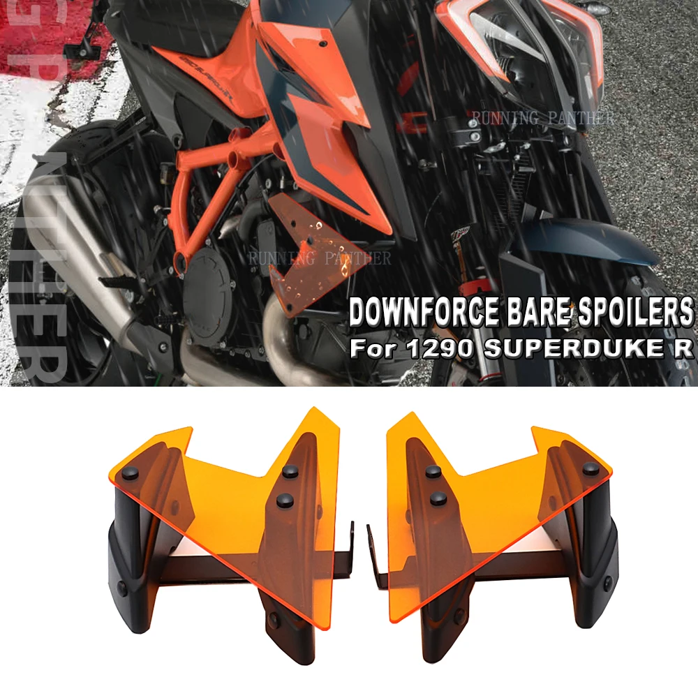 

For 1290 SUPERDUKE R 2020 2021NEW Motorcycle Parts Side Downforce Naked Spoilers Fixed Winglet Fairing Wing Deflectors Pane