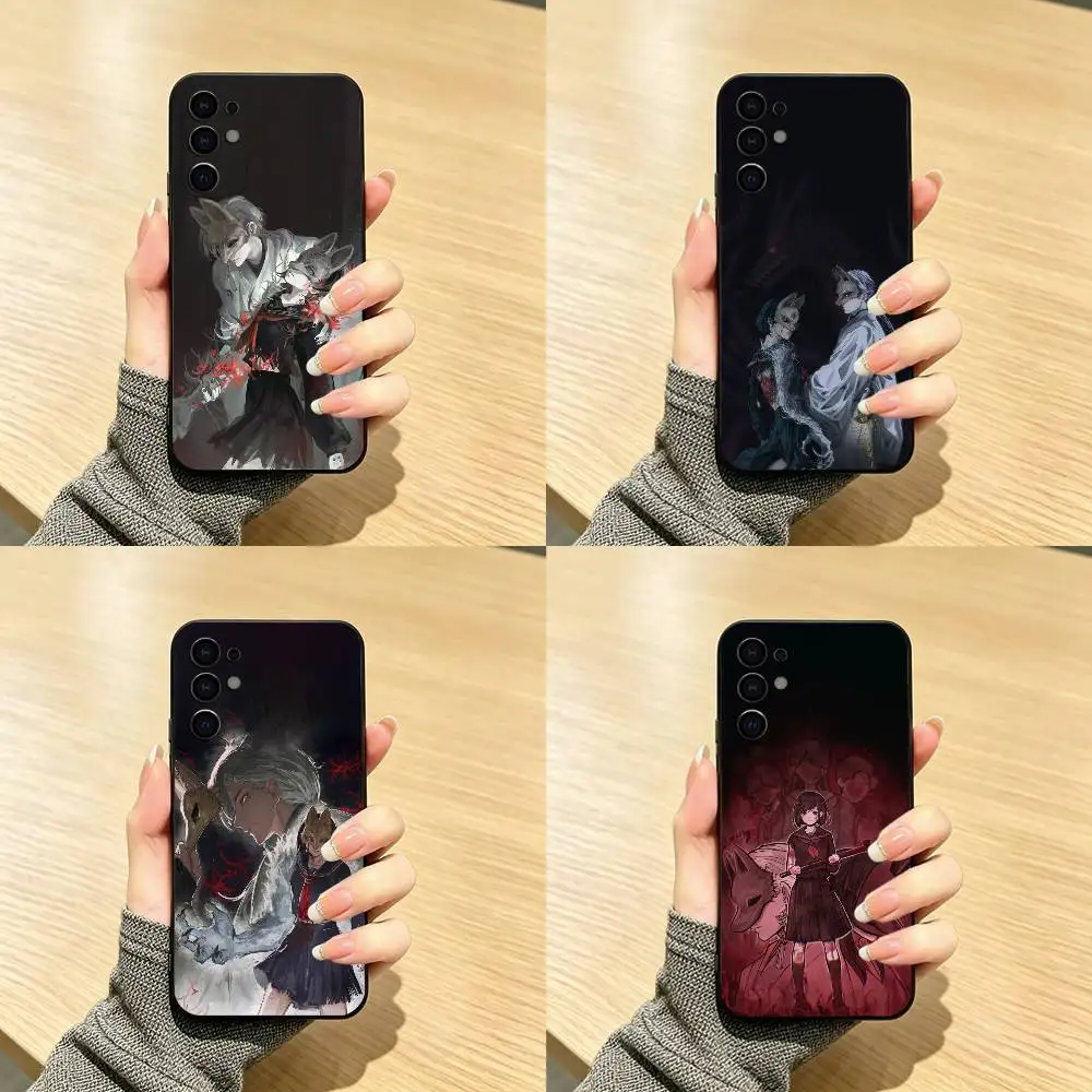 Game Silent Hill F  Phone Case Black Silicone Soft For Samsung S25,S24,S21,S22,S23,S30,Ultra,S20,Plus,Fe,Lite