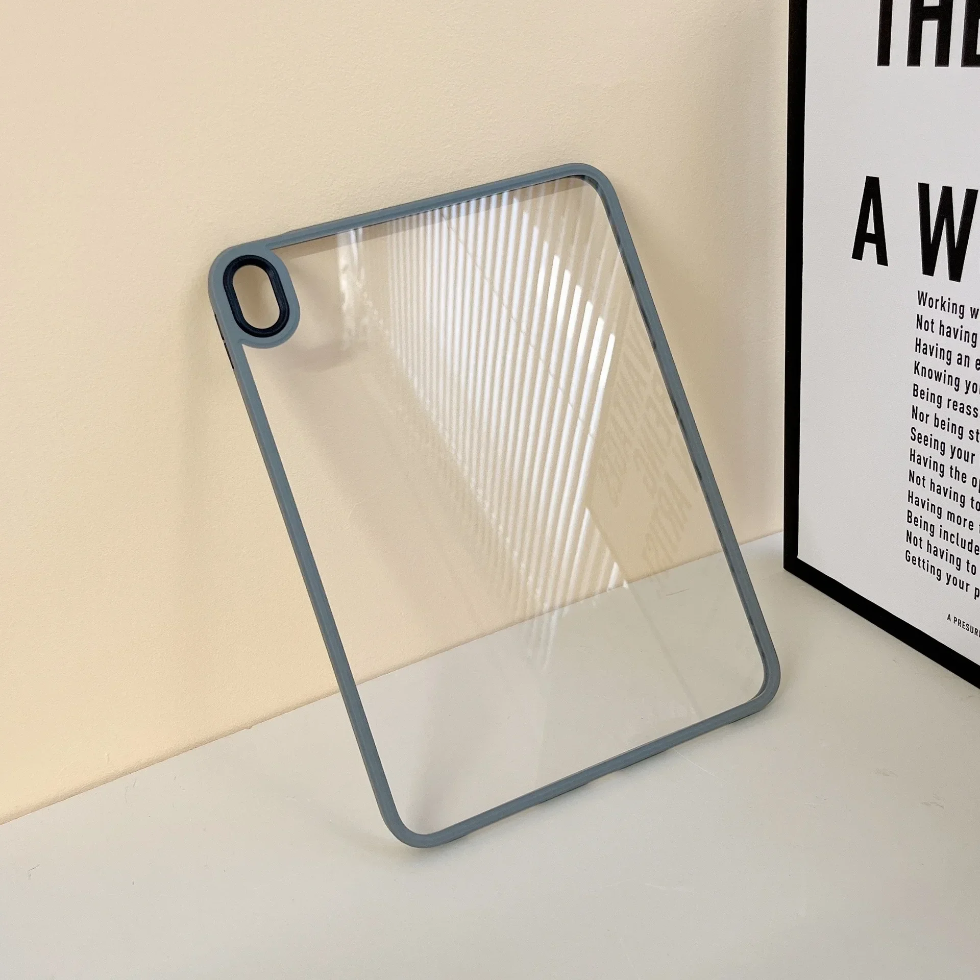 Capa transparente hd para tablet, para apple ipad 11th a16 10th 9 8 7 6 5 geração 2025 air7 11 13 m3 pro mini 7 6 13 polegadas capa dura funda