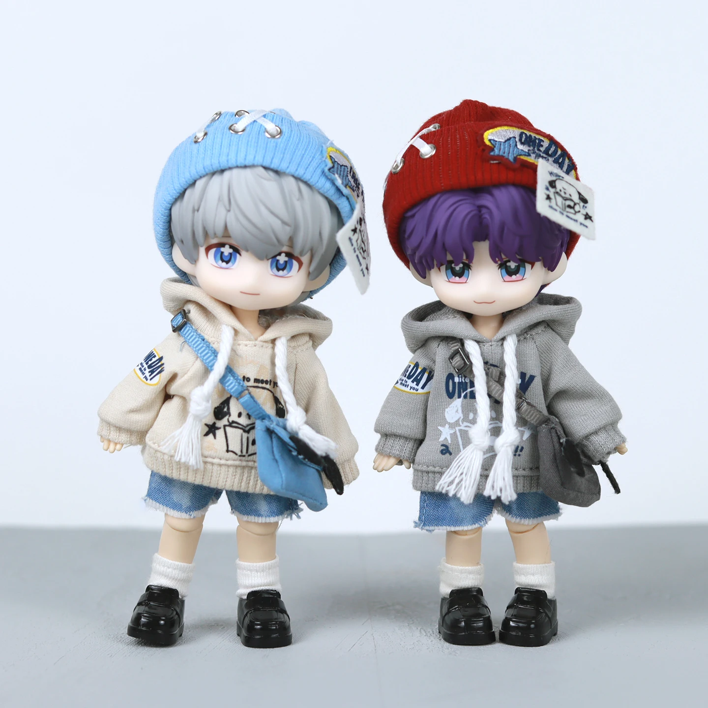 

Shen Xinghui Ob11 Doll Lai Shen Qin Che Qi Yu Playable Collectible Figure 12 Points BJD Moving Parts Action Figure Toy