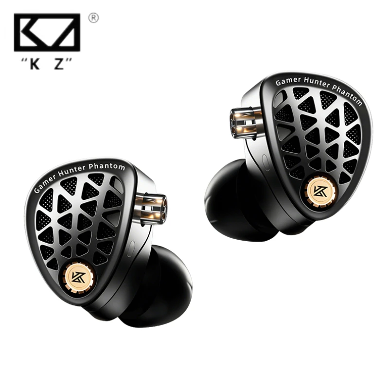 

Наушники-вкладыши KZ Phantom HiFi с проводным подключением для геймеров, звуковой позиционирование для FPS, с микрофоном и DSP для ПК и мобильных устройств