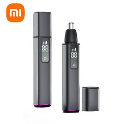 NEW 2024 XIAOMI Electric Nose Hair Trimmer 10000 RPM Newly Upgraded R-shaped Rounded Blade Trimmer For Nose Ears Hair Clipper