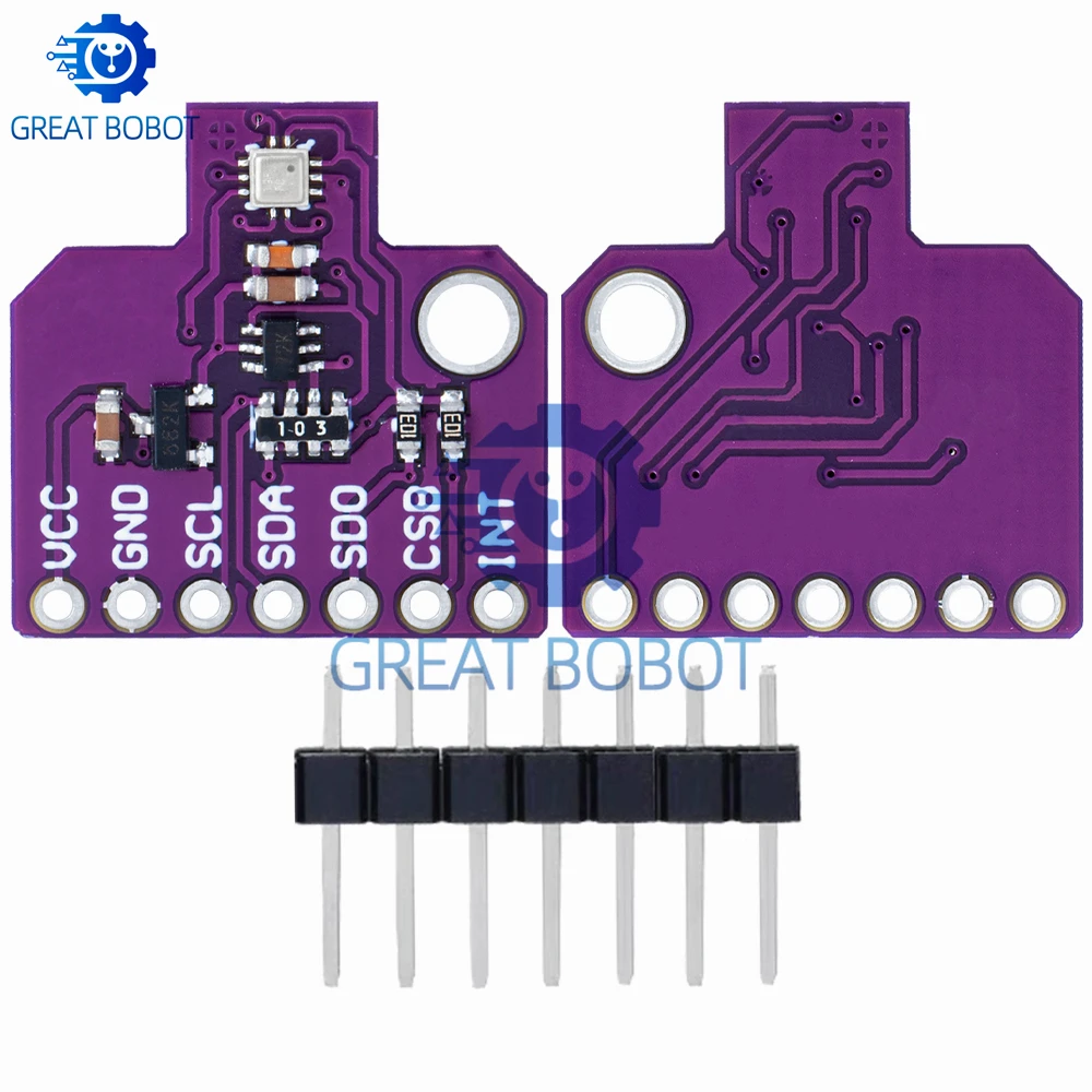 BMP388L BMP390L High Precision Digital Pressure & Temperature Sensor Module I2C 24-Bit