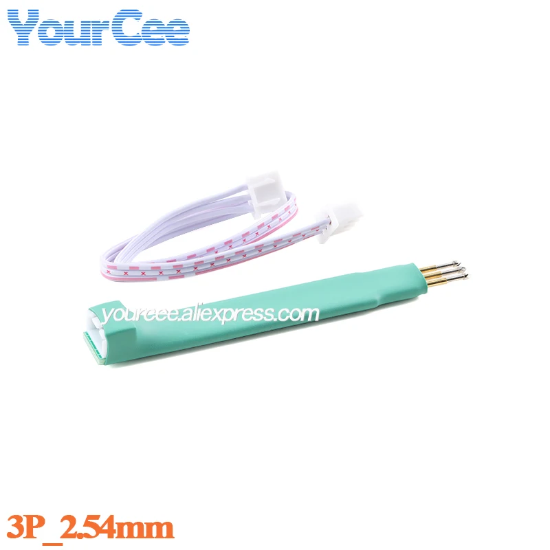 2.0 مللي متر 2.54 مللي متر اختبار إبرة 3P 4P 5P 6P 8P دبوس الربيع إبرة برنامج دعم STC STM32 STM8 آلة حرق برنامج متحكم صغير