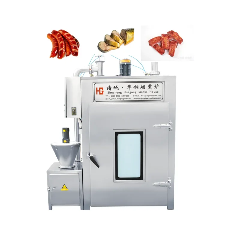 Big Output Salmon Meat Smoker Oven Ham Bacon Smoke House Sausage Smokehouse Cold Smoking Machine