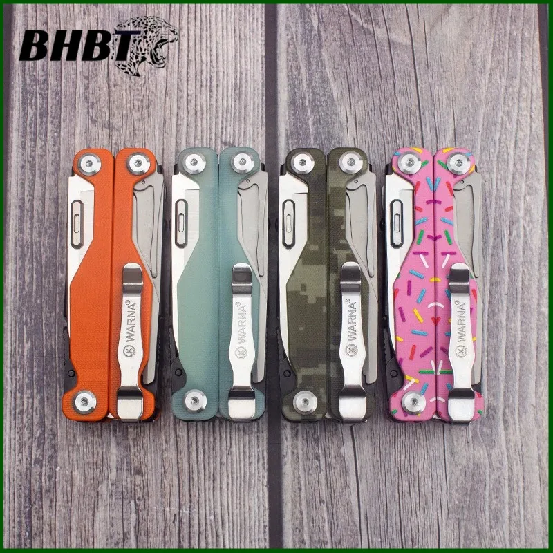 

BHBT Folding Multitool Pliers Multi-functional Combination Tool Pliers Folding Scissors EDC Outdoor Equipment Swiss