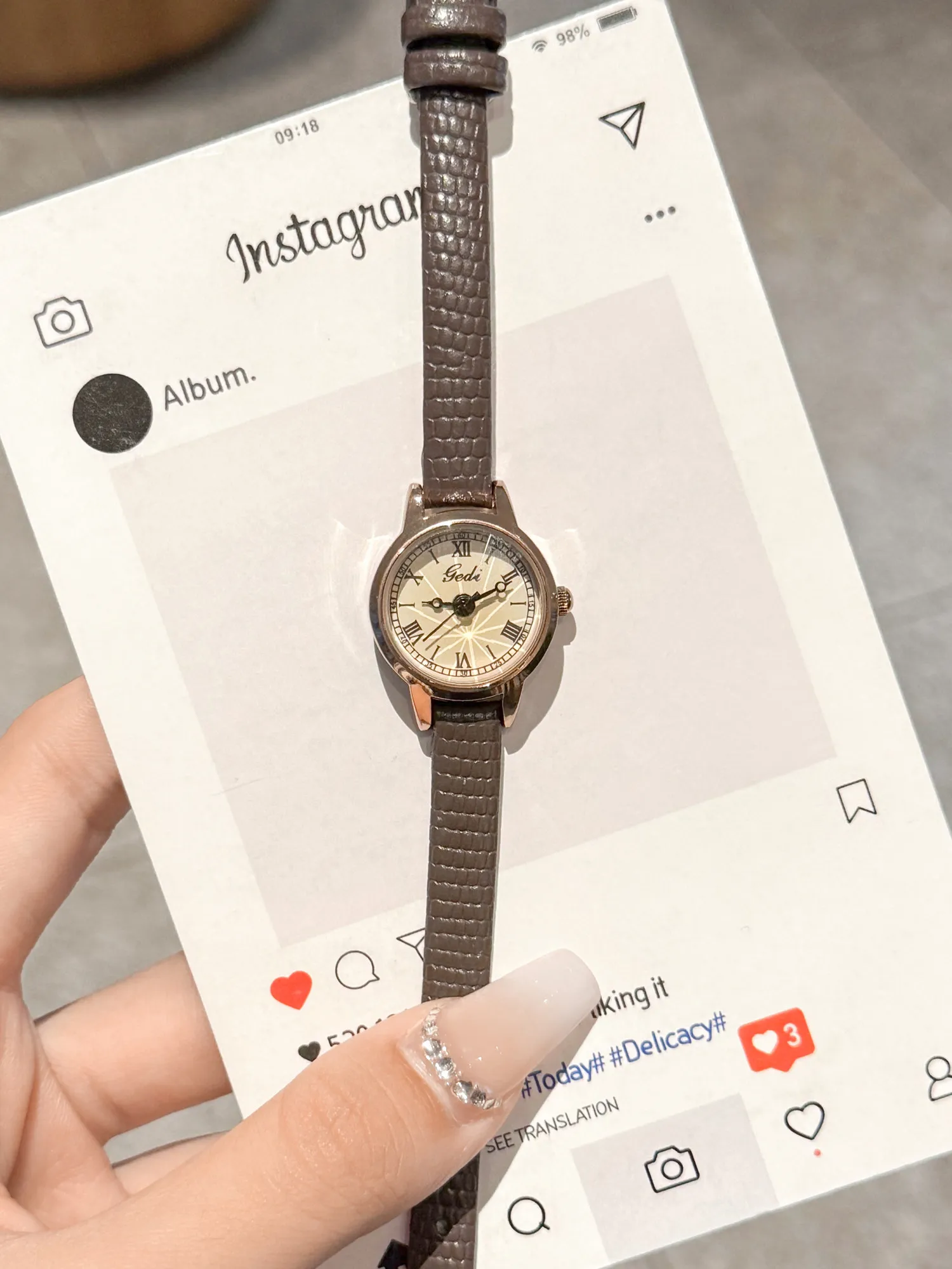 New Women'S Watch, Student Style, Luxurious And Minimalist, High-End Women'S Watch, Vintage Wristwatch, New Model For 2026.