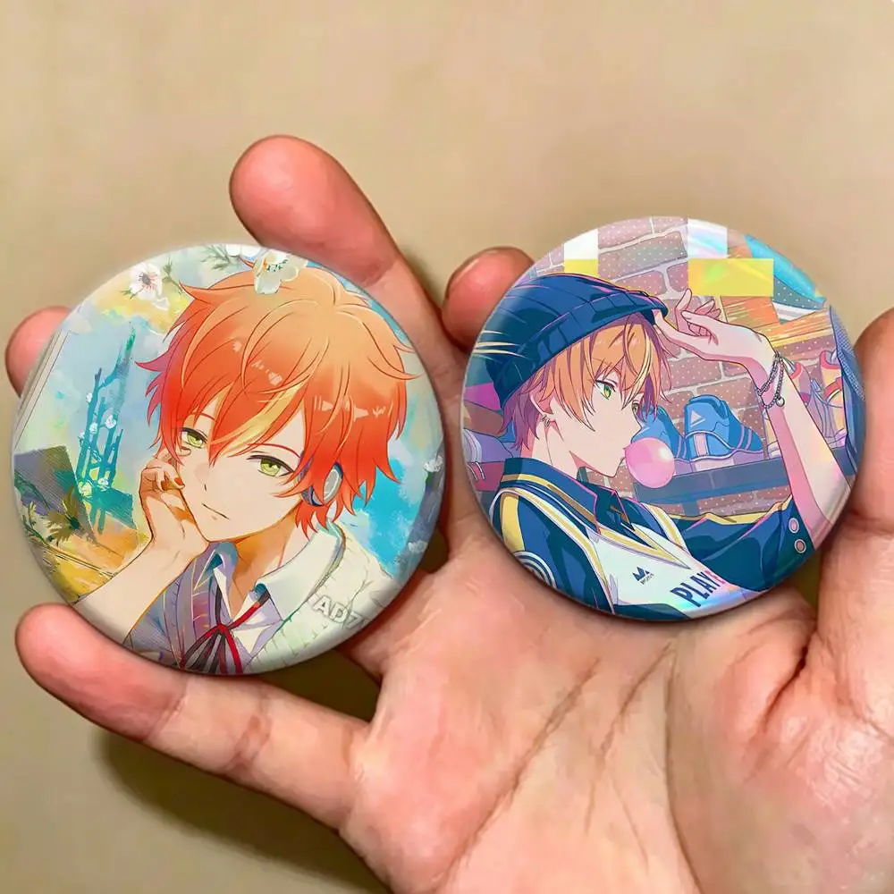 PJSK Urban Rock Boy A-Akito Shinonome  Badges Creative Tinplate Button PinsBrooch Badge Clothes Backpack