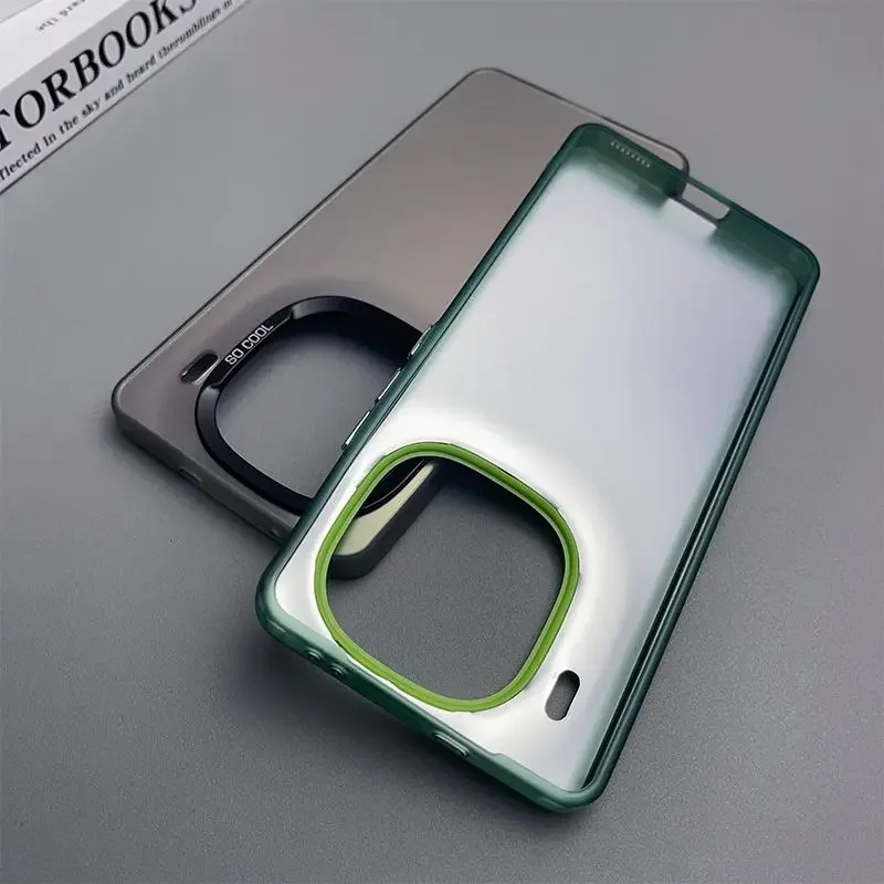 Para vivo iqoo 12 pro caso de telefone vivo iqoo12 iqoo 12pro capa v2307a luxo metálico aurora pele fosco capa