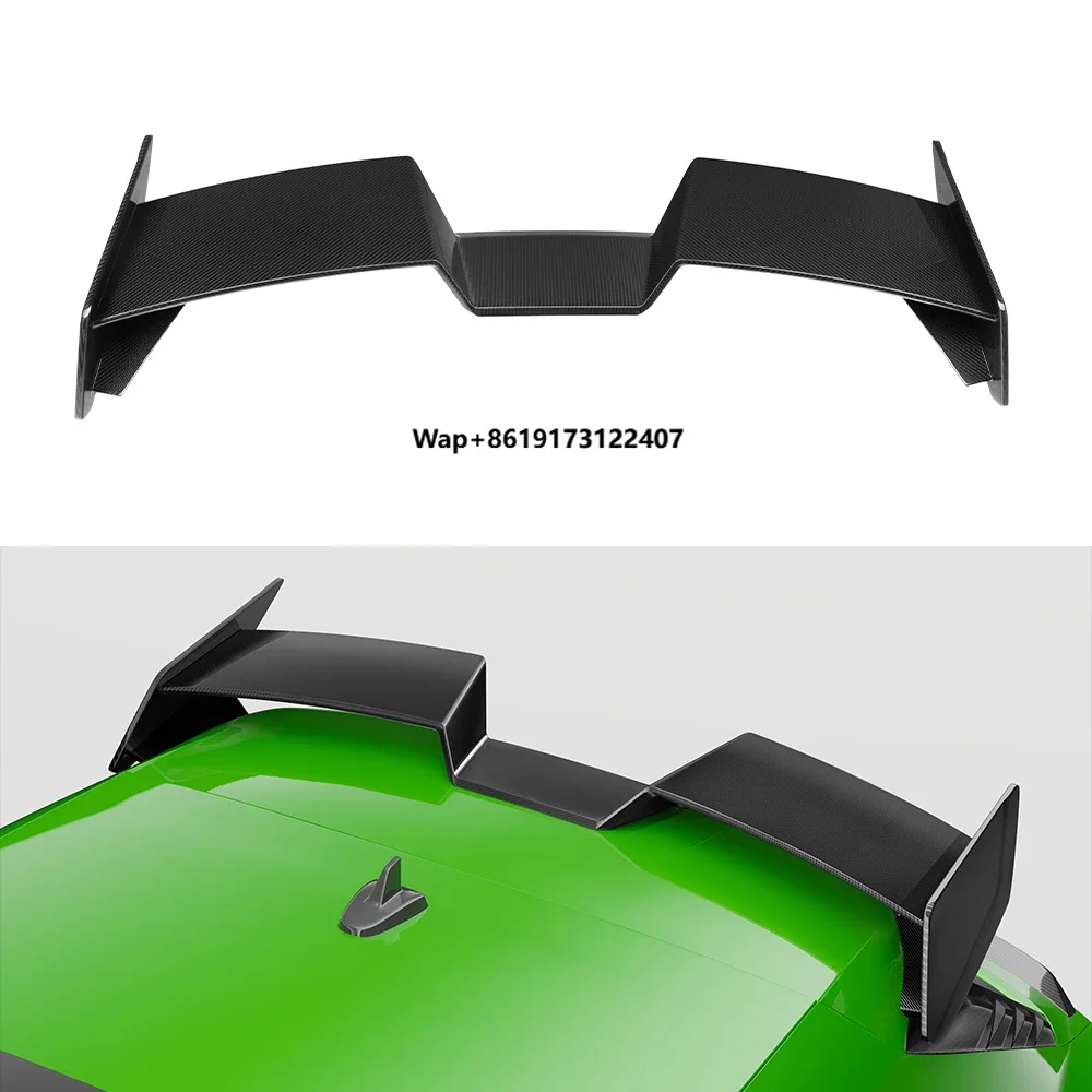 

New Car Accessories for RS3 8Y Carbon Fiber Top Spoiler Wing Kit Double for Rear Bumper 2025