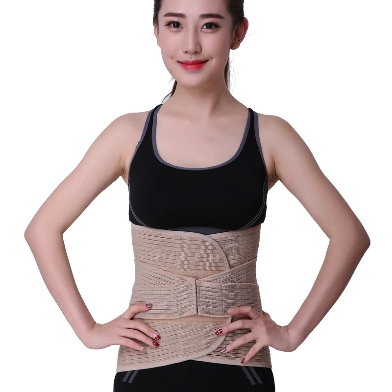 Upgrade Widen Back Brace Support Belt Breathable Compression Waist Trainer Lumbar Support Herniated Disc Waist Pain Relief Belts