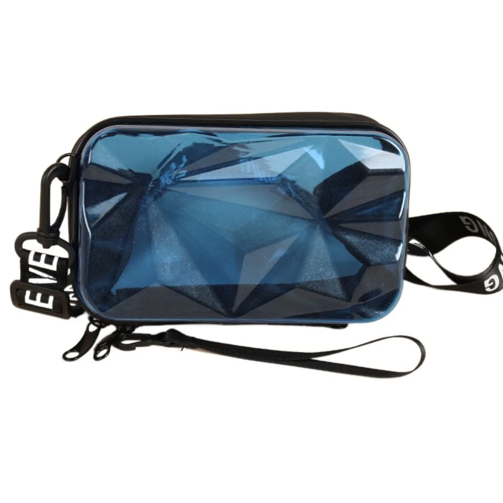 

7-дюймовая женская сумка в форме чемодана, мини-жесткая косметичка в корейском стиле, легкая водонепроницаемая спортивная сумка через плечо для улицы