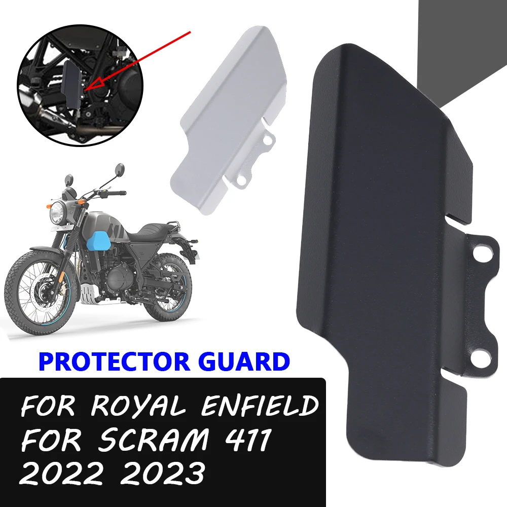 

Motorcycle Accessories Rear Master Cylinder Guard Protection Brake Cover For Royal Enfield Himalayan Scram 411 SCRAM411 2023