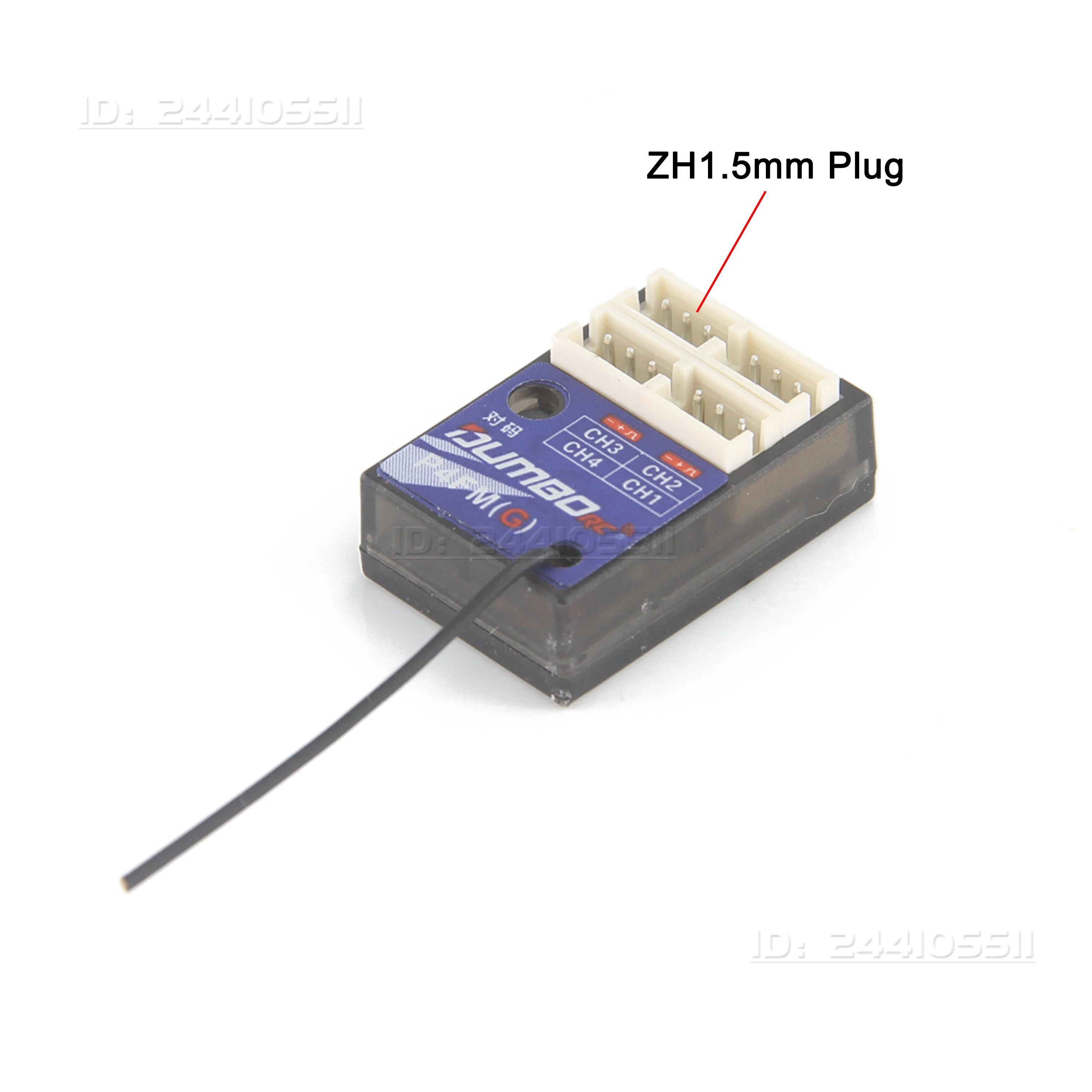 DUMBORC 4/6/10CH 2.4G Giroscopio Ricevitore X10FG X6DCG P6FG X6FG Mini P4FMG per X6 X4 Trasmettitore Telecomando RC Auto Barca HA CONDOTTO LA Luce