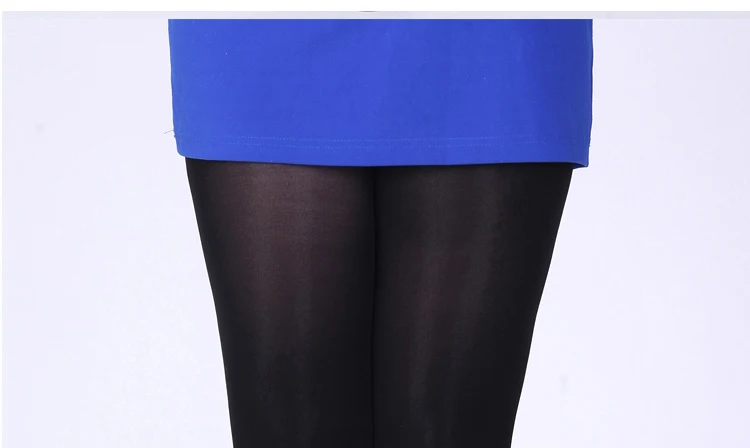 Frauen Winter Dicke Strumpfhosen Plus Größe Neue 600d Anti Haken Reißen Strumpfhosen Beständig Super Elastische Große Opaque Farbe Weibliche 2023 – Detail 4