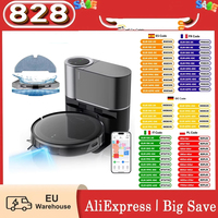 Proscenic X1S Robot Cordless Vacuum Cleaner 2 in 1 Mopping Vacuum 3000Pa 300ml Dust Bin Carpet Detection App Home Appliance