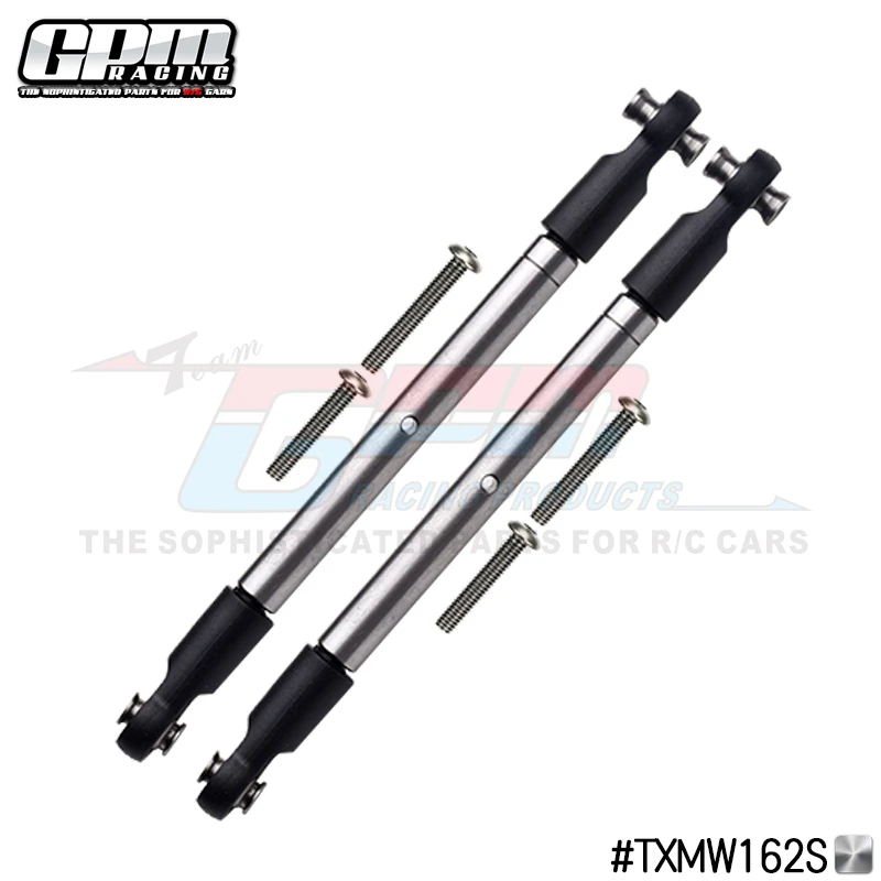 GPM Stainless Steel Front Turnbuckle For Steering For TRAXXAS Maxx W/Widemaxx