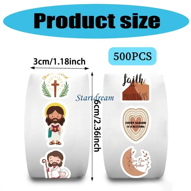 Scrapbooking Sticker Religion Character Sticker Decal Water Bottle Sticker K92C