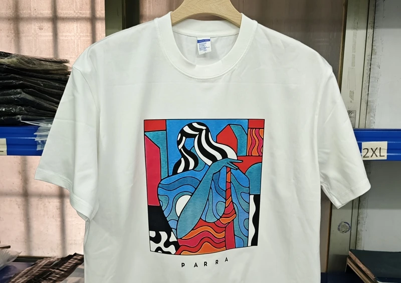 2024 FASHION NEW Men Women Patta Short Sleeve  T-SHIRTS  Bird Print on Earth Real Photo PATTA Top Tee One Day Shipped Out