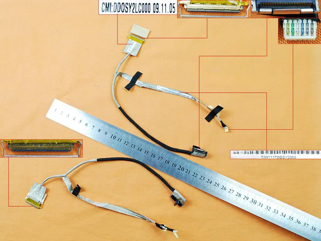 

New Laptop LCD Cable For Sony VPCW115 W11 W21 W119 W217 W218JC DD0SY2LC000