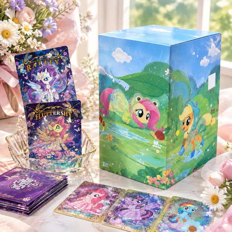 KAYOU Genuine My Little Pony Card Huiyue 12 SC Zhi Zhen Jing Huan Ka Animation Cartoon Game Collection Card Peripheral Toy