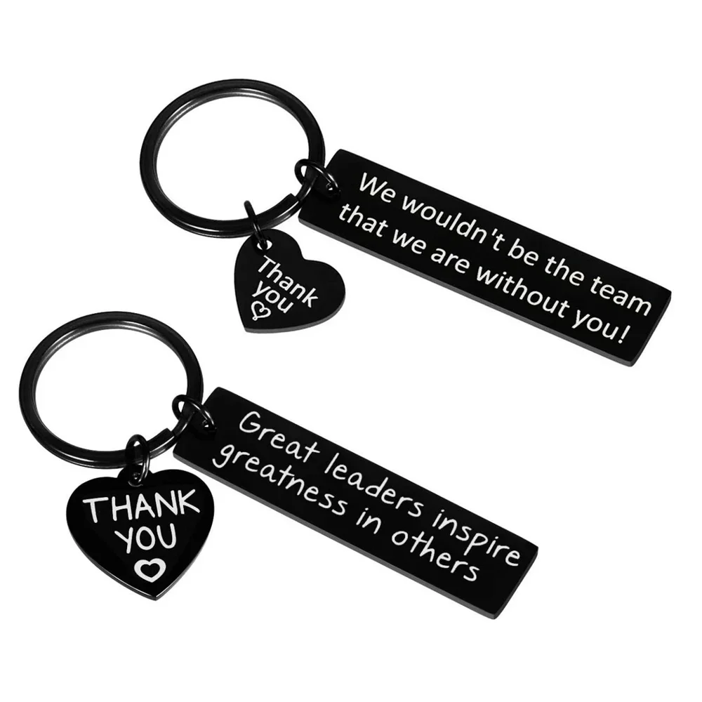 Boss Coworker Gifts for Men Women Office Keychain Appreciation Gifts for Leader Supervisor Birthday Mentor Goodbye Presents