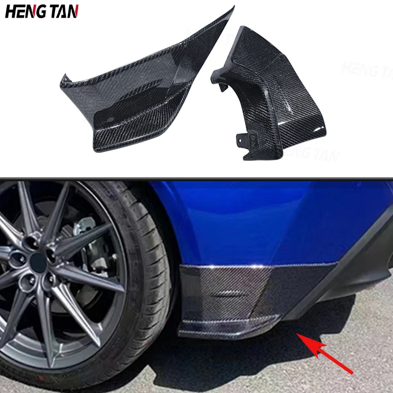 Carbon Fiber For Toyota GR86 Subaru BRZ ZN8 ZC8 ZD8 2020+ Car Rear Bumper Splitters Lip Diffuser Canards Flaps Apron Parts