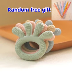 Baby Silicone massaggiagengive Cartoon Octopus Baby Silicone Silicone per bambini denti Grinding Stick Toy neonato ciuccio crescita regalo