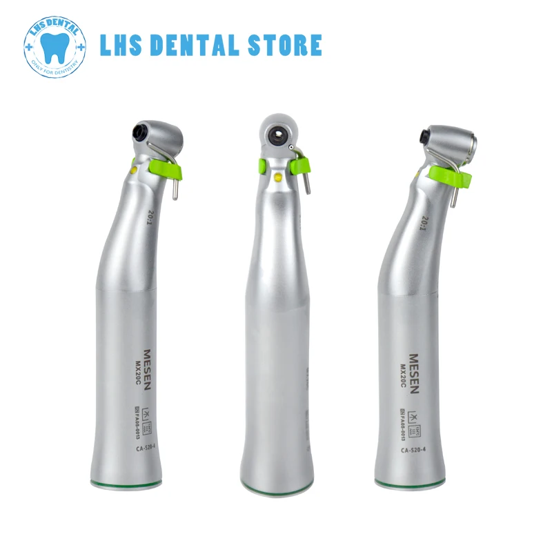 W-75 LG Surgical Contra-Angle Handpiece Dental 20:1 Implant Handpiece E generator LED contra Angle Dentist Tool