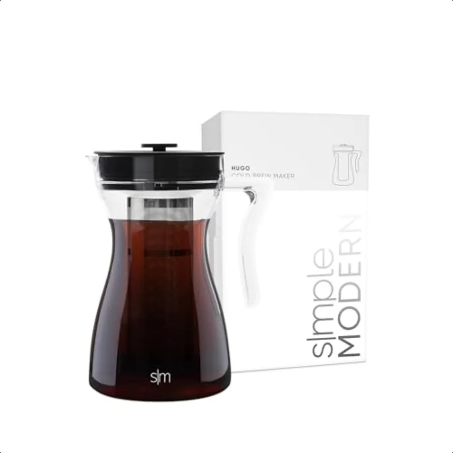 

Hugo Cold Brew Coffee Maker Airtight Pitcher