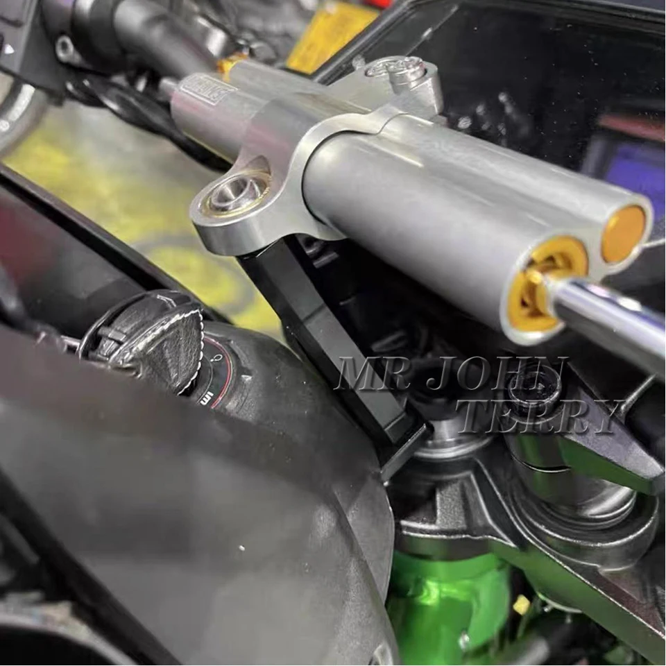 New Motorcycle CNC Steering Damper Stabilize Dampers Bracket