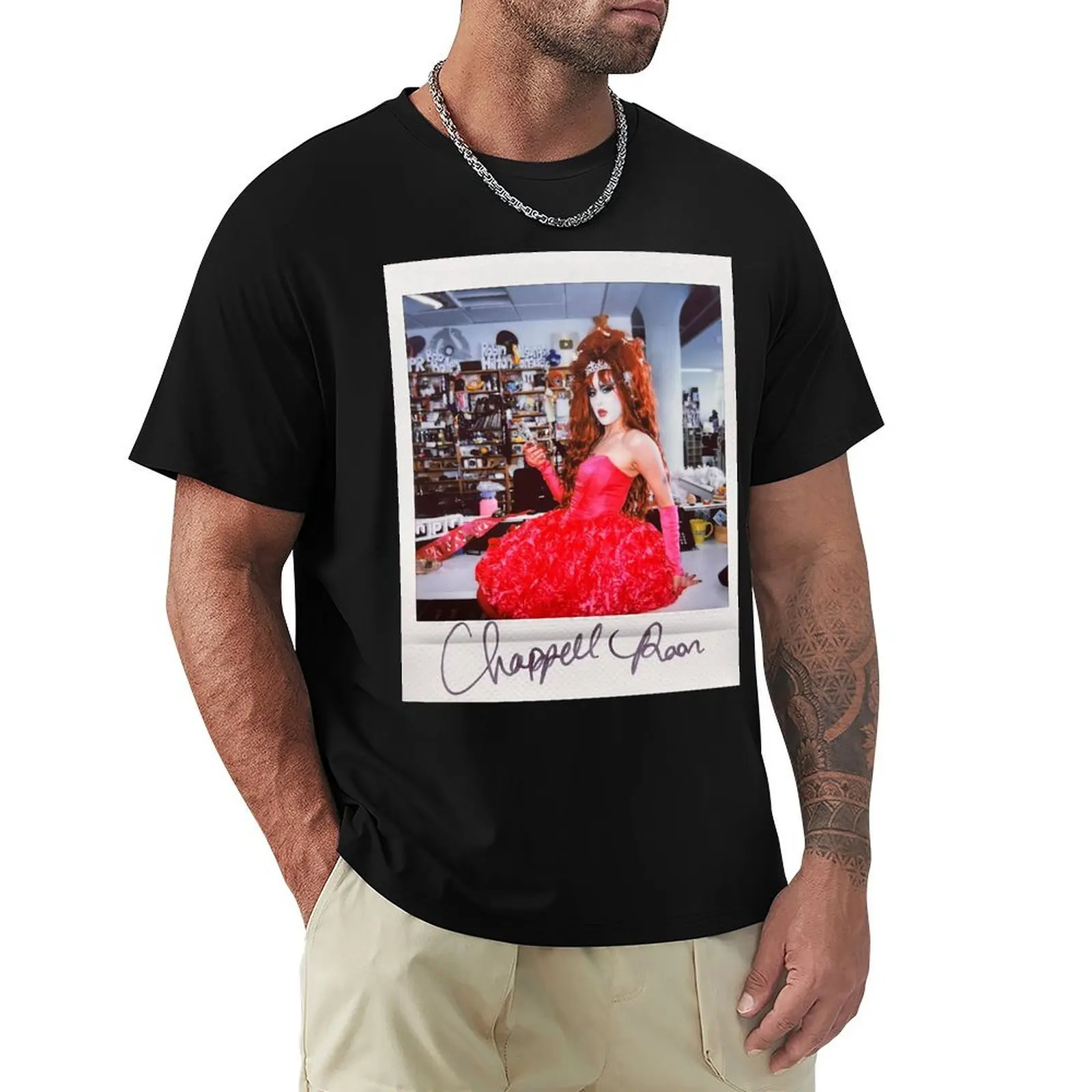 Chappell Roan - Tiny Desk T-Shirt Regular Fit Plain Tee Shirt