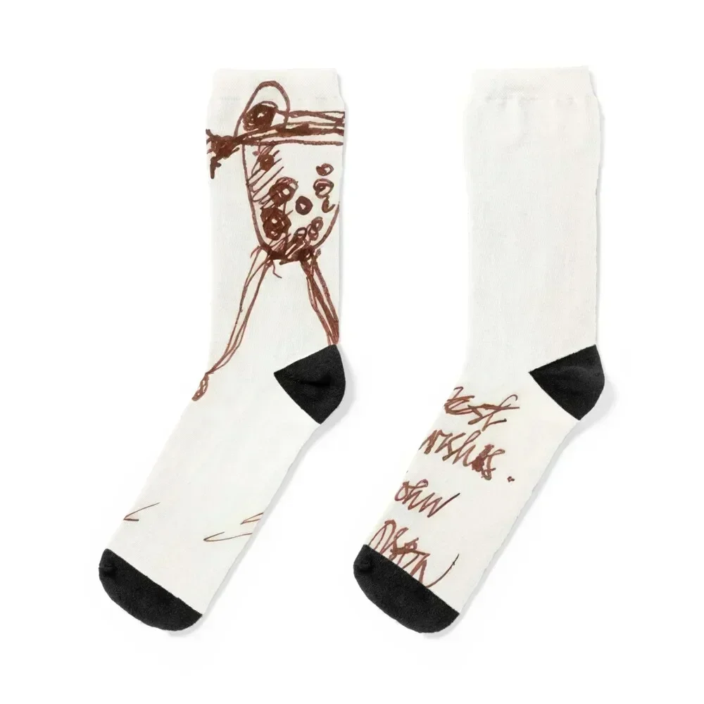 

John Olsen Socks Novelties moving stockings golf kids Men Socks Luxury Brand Women's