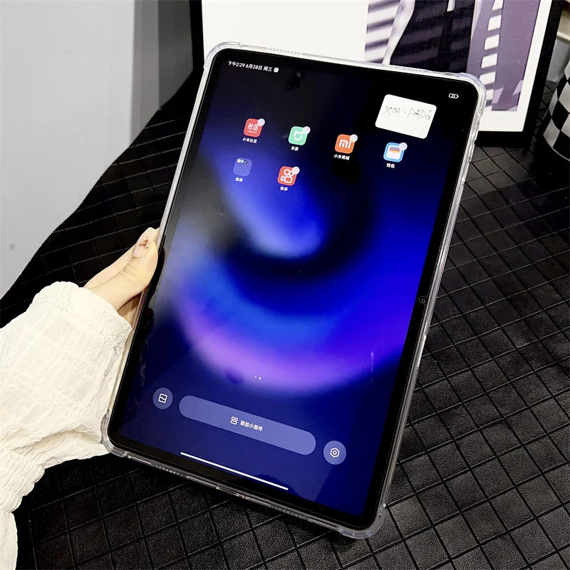 Funda de silicona para Xiaomi Mi Pad 5, 6 Pro, 11 pulgadas, Redmi Pad SE 2023, 10,6