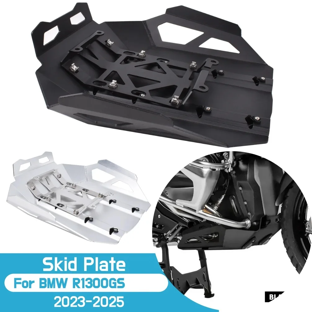 

For BMW R1300 GS 2023 2024 2025 2026 R1300GS Skid Plate Motorcycle Engine Protection Cover Chassis Under Guard Accessories