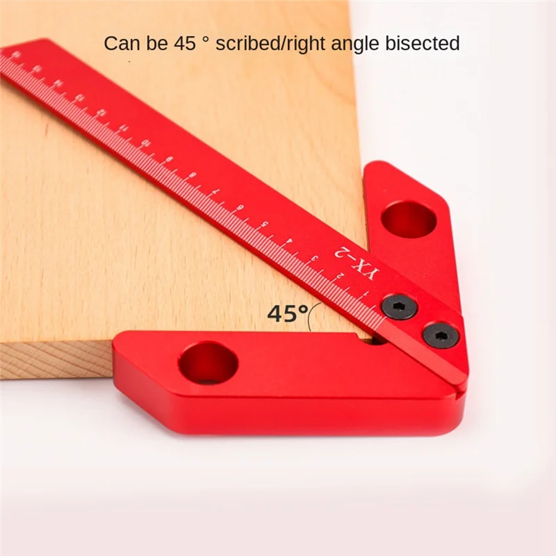 

AA50-Woodworking Circle Center Scriber Square Center Scriber 45 Degree 90 Degree Right Angle Scriber Woodworking Tools