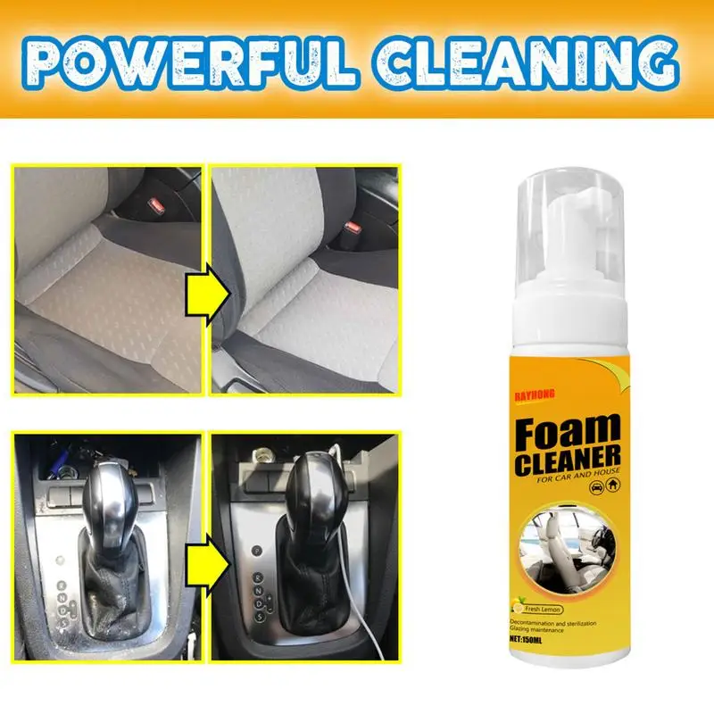 250ml Multi-purpose Foam Cleaner Anti-aging Cleaning Automoive Car Interior Home Cleaning Foam Cleaner Dropshipping