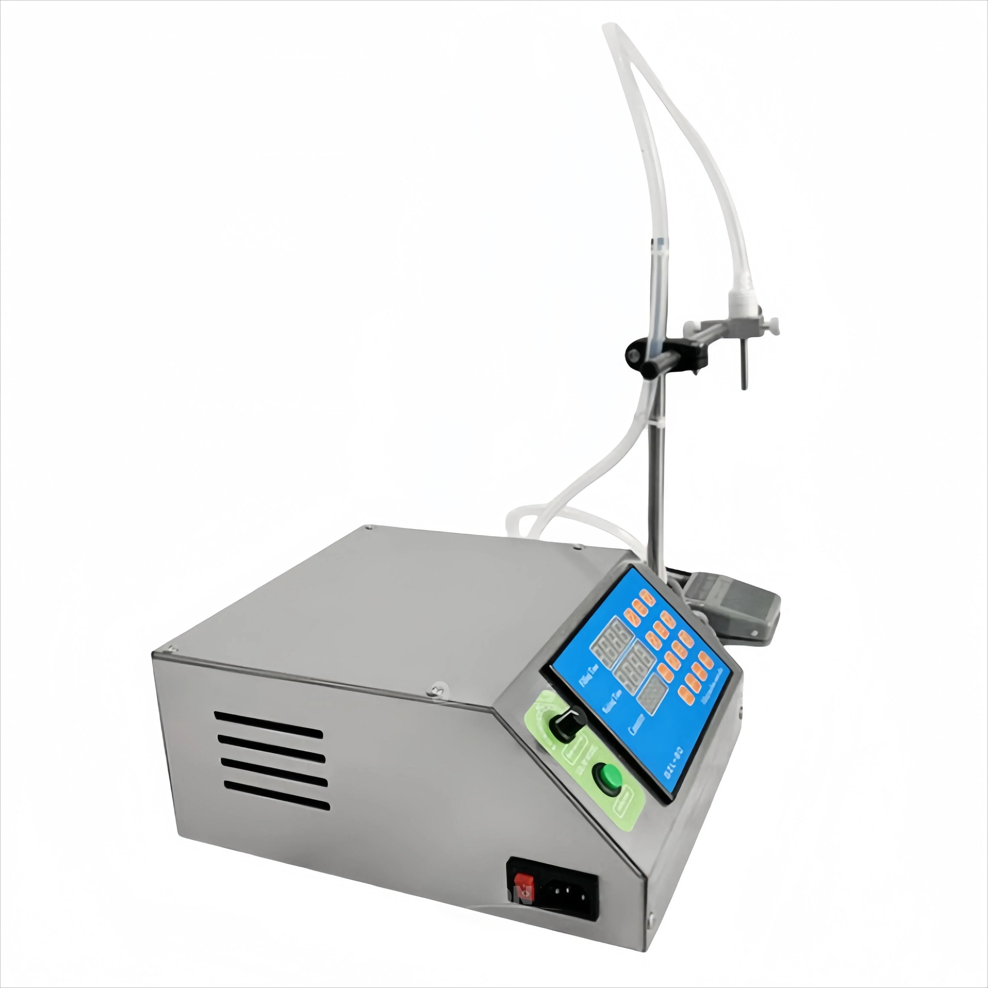 Máquina de llenado de bomba peristáltica de un solo boquilla CE RoHs, máquina de llenado de líquidos electrónicos GZL-50, llenador de Perfume