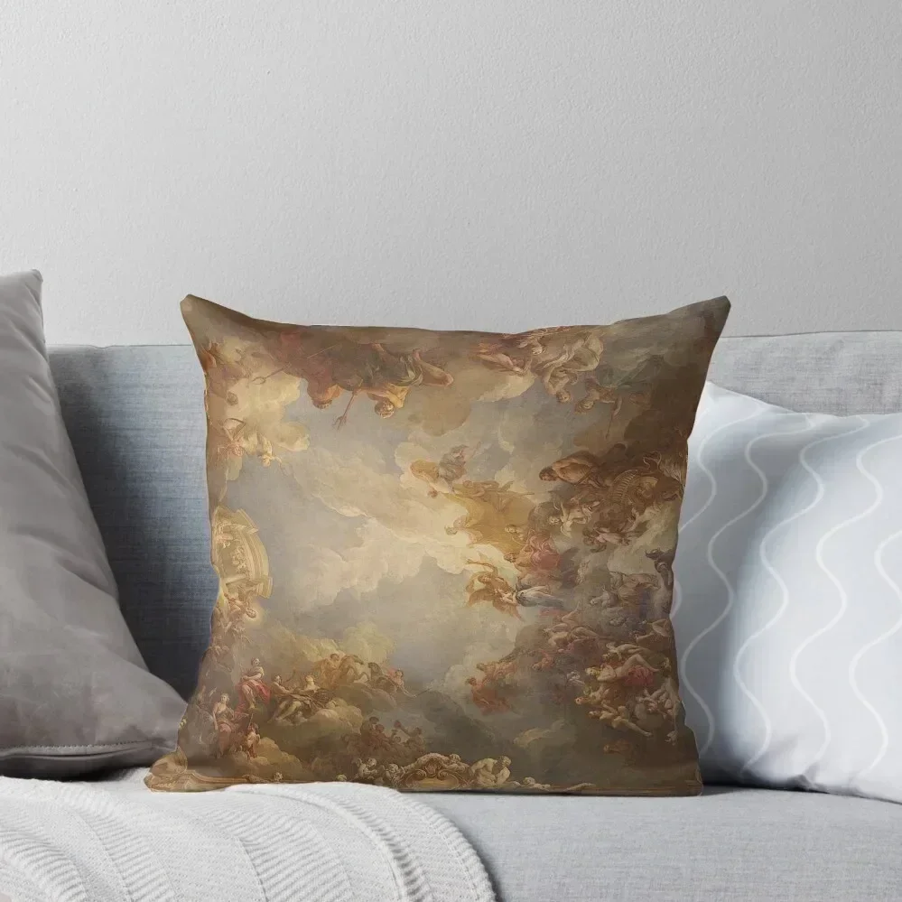 

Brown Ceiling at Versailles Renaissance Panting Throw Pillow Christmas Pillow Cushion Child pillow