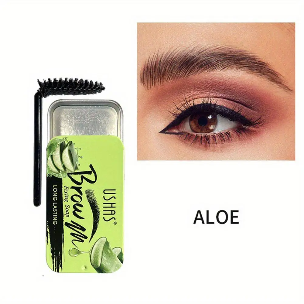 Fruity Eyebrow Soap Pigmented Brow Gel With Brush 3D Cream Eyebrow Wear Brow Waterproof Lifting Soap Styling Long W3T5