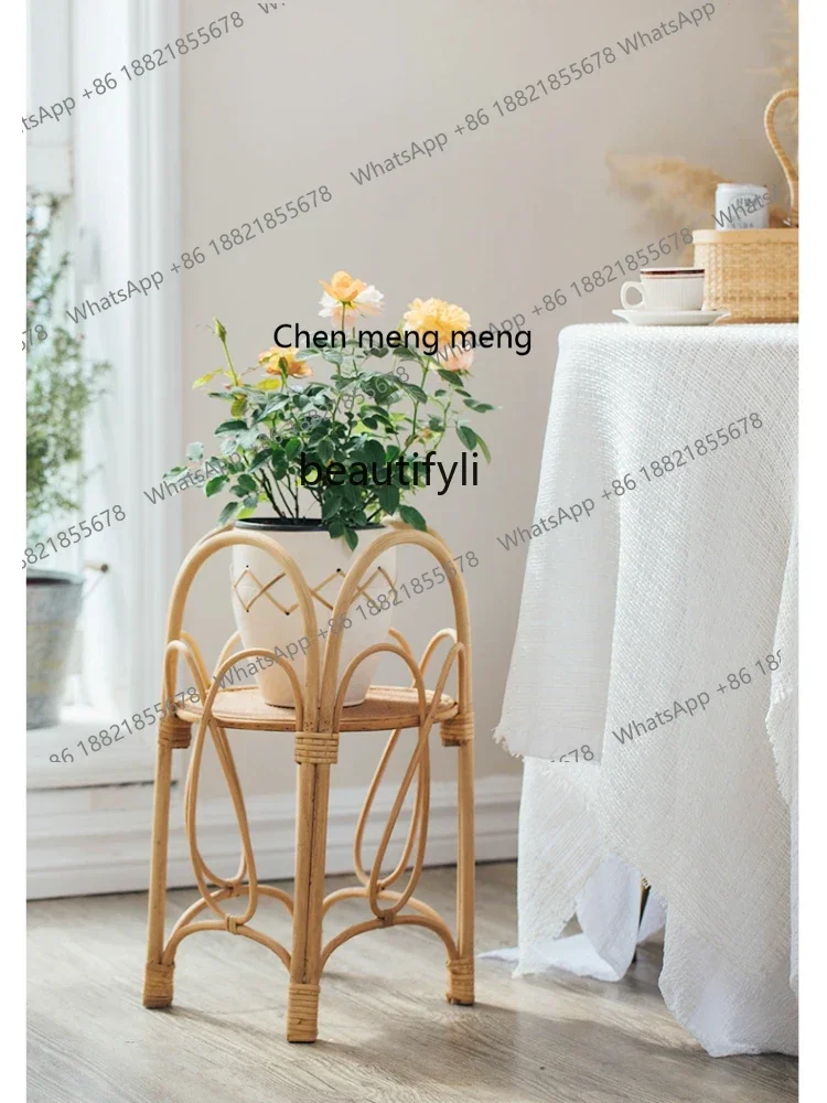 

ss7304 Flower Rack Storage Rack Balcony Indoor High-End Living Room Jardiniere Tengzhu B & B Floor