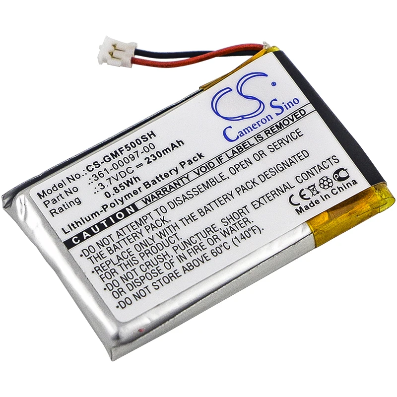 

CS Cameron Sino Kerui New 230mAh Replacement Battery for Approach S60, Fenix 5, Forerunner 935