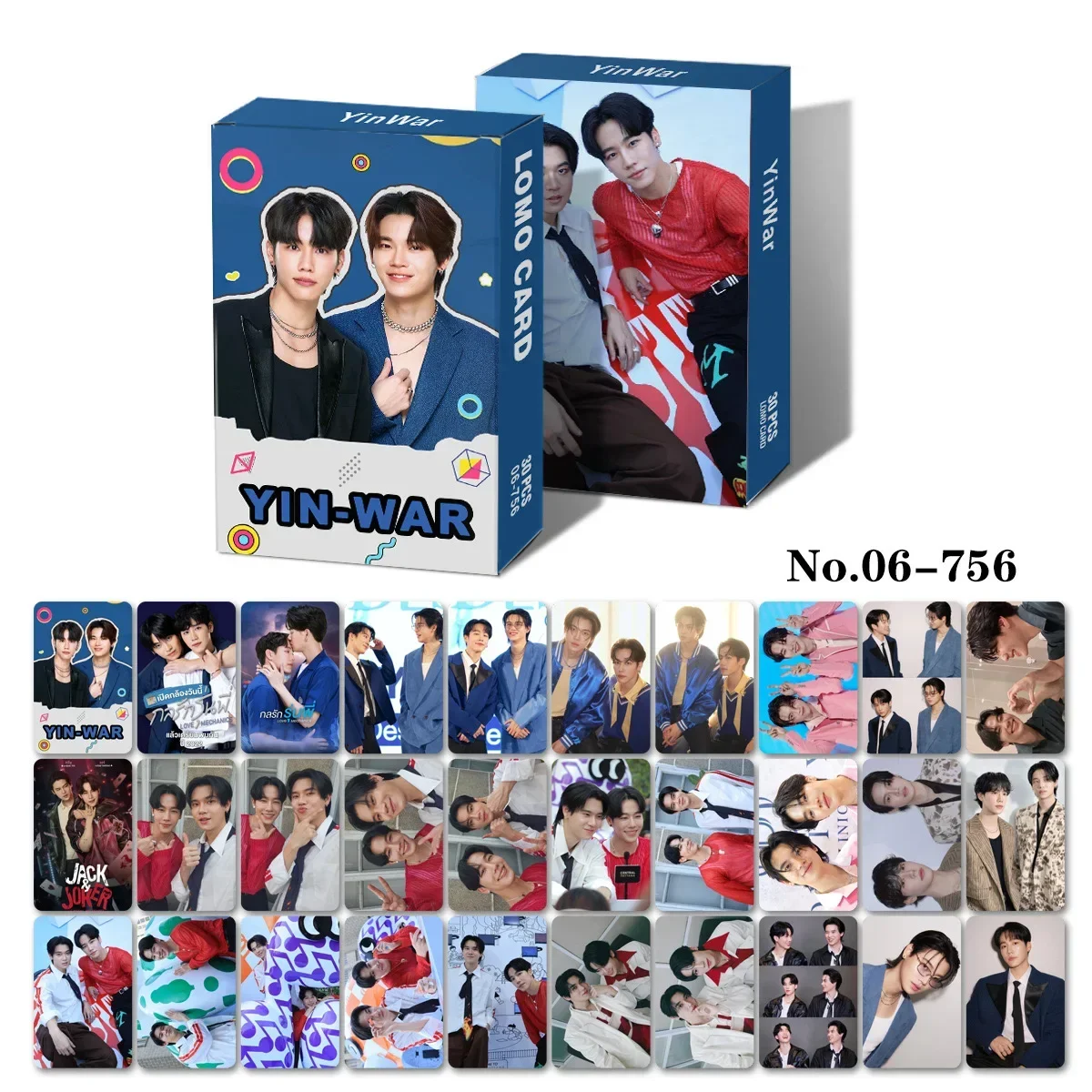 30 Pc/SET Bossnoeul Bbbuild Pondphuwin Firstkhaotung Geminifourth Perthsaint Winnysatang Netjames Zeenunew Ohmfluke Caixa Cartão Lomo